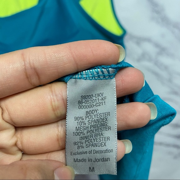 C9 Champion Green Racerback Workout Tank Top - Picture 7 of 7